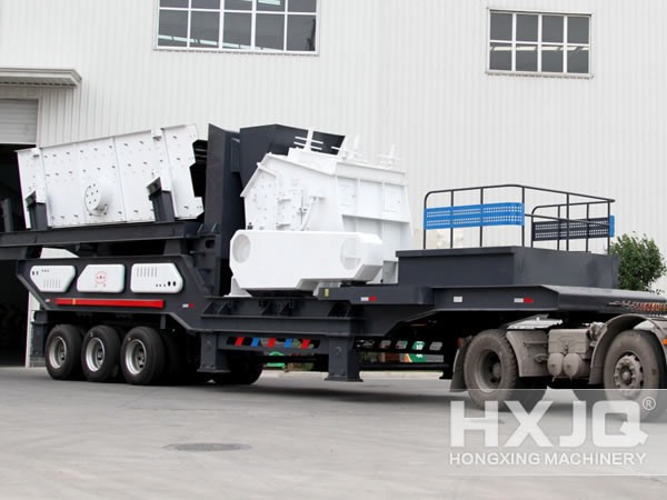 mobile jaw crusher