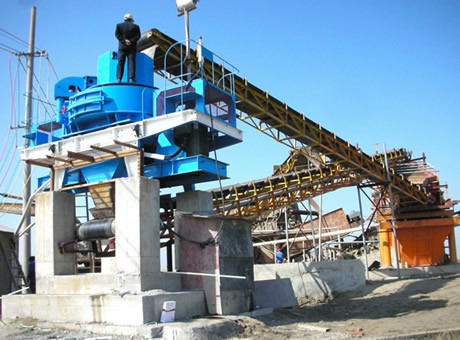 Sand making plant