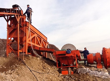 Ore beneficiation plant