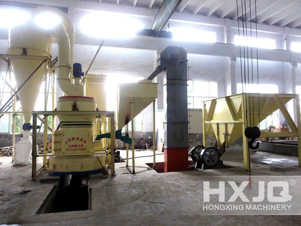 powder making plant