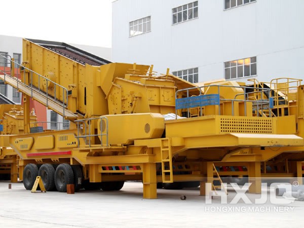 mobile screening plant