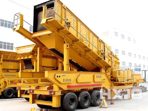 portable rock crushing plant