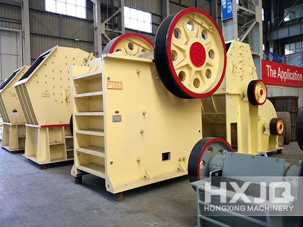 Jaw marble crusher machine