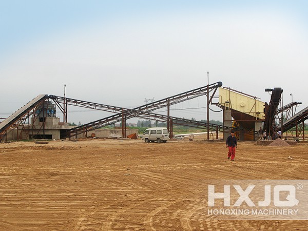 granite crushing production line