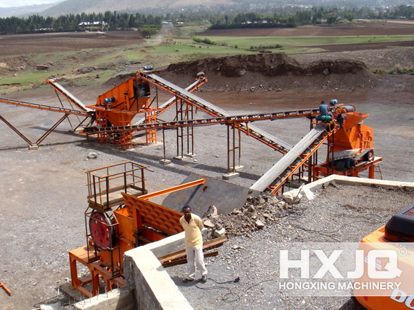 stone crushing line