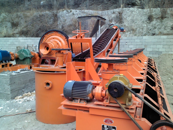 manganese ore machine at site 